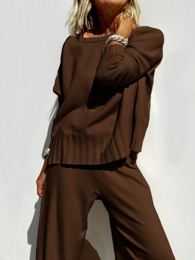 ⏰ LAST DAY SAVE 50% 💥 2025 Hot Sale Soft Cashmere Casual Sweater Suit