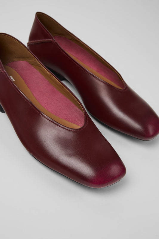 Casi Myra Leather Ballerinas