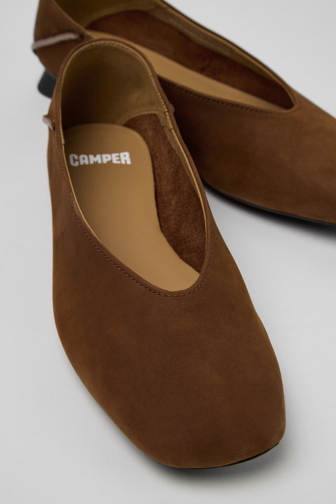 Casi Myra Leather Ballerinas